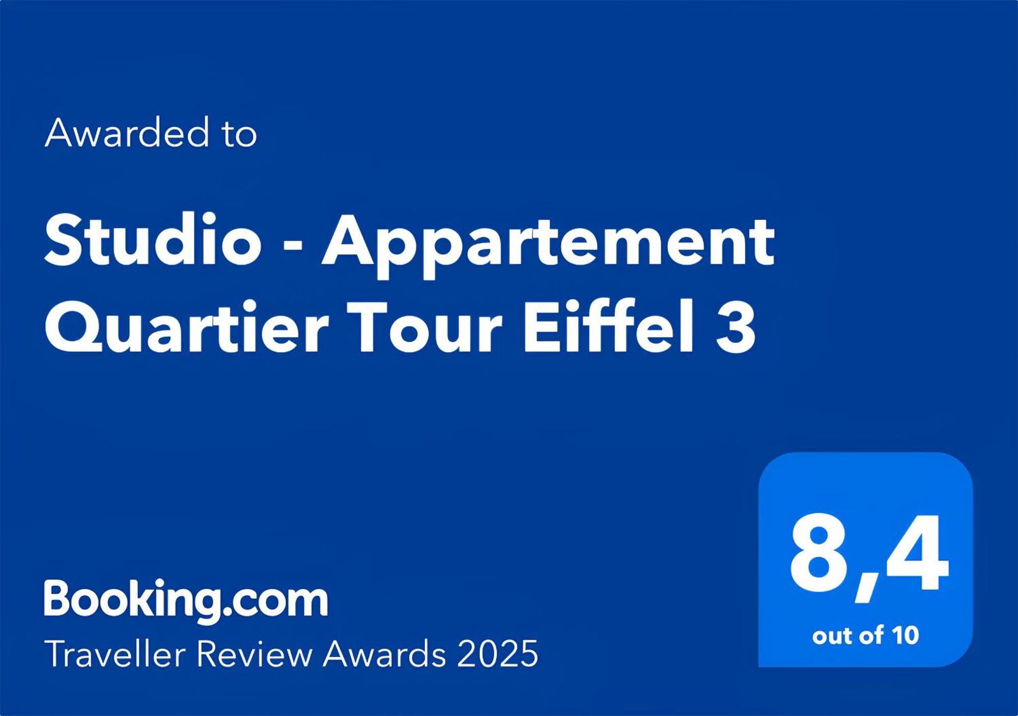 פריז Studio - Appartement Quartier Tour Eiffel 3 Free Netflix מראה חיצוני תמונה